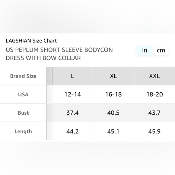 LAGSHIAN Bodycon Short Sleeve Bow Club Ruffle Pencil Party Dress- wine red- XL - Picture 10 of 10